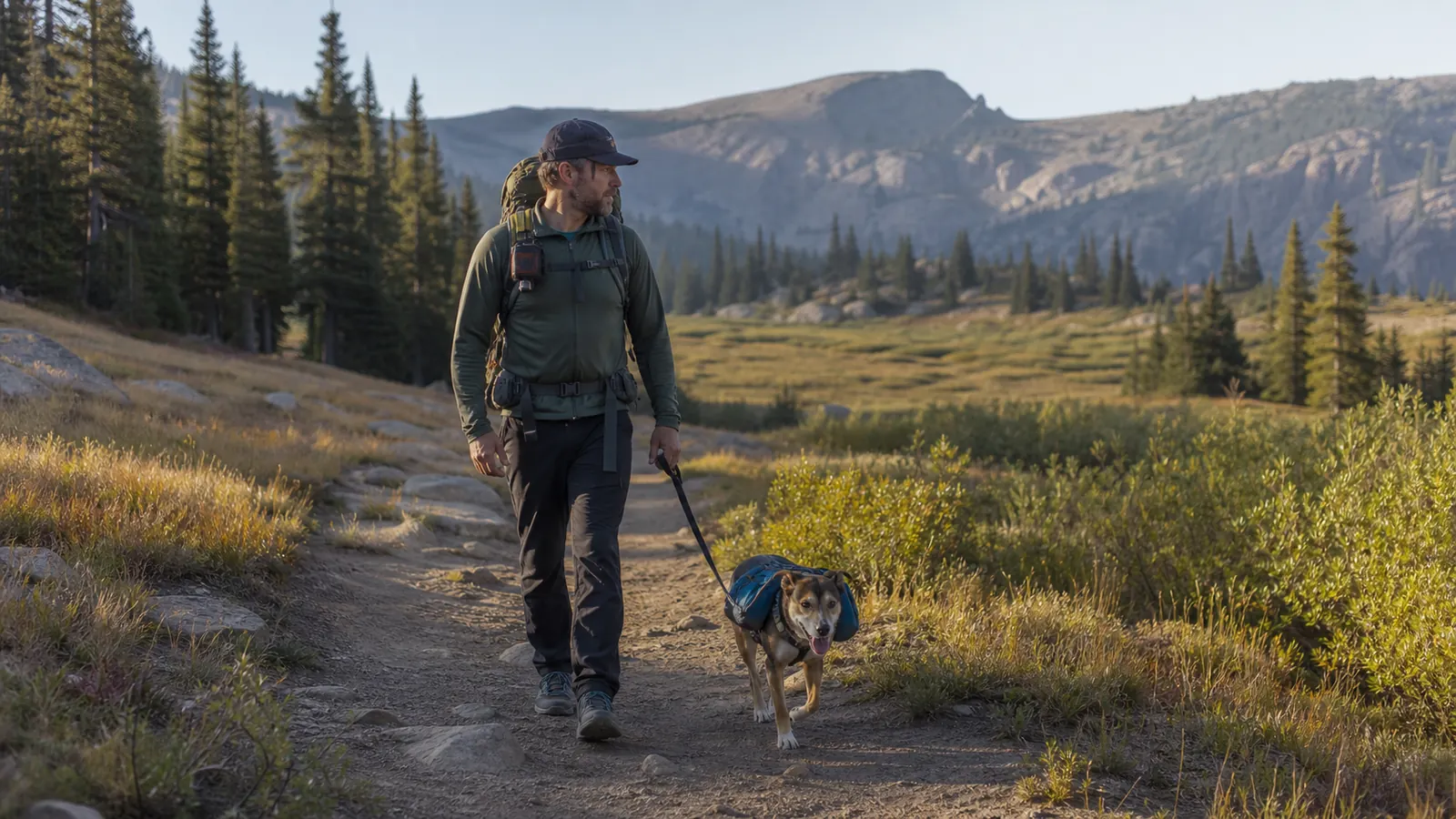 How to Backpack With a Dog and Plan for the Carry-Out