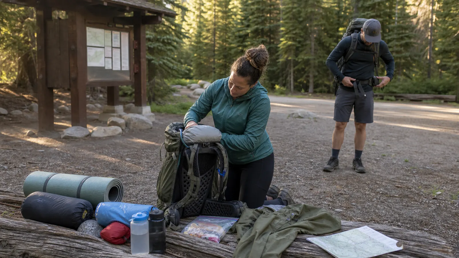 What to Pack for Backpacking Based on Route, Camp, and Water