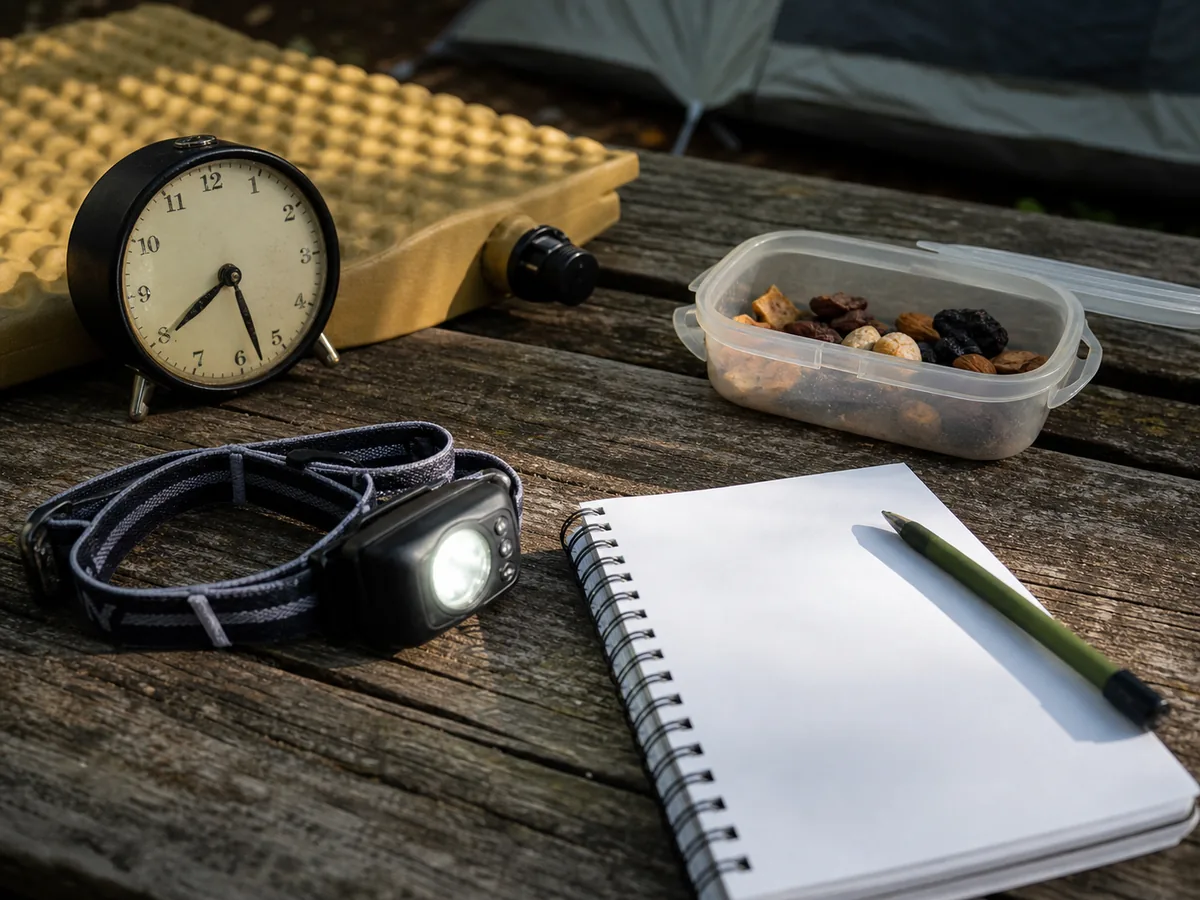 Camping mistake chain connecting early choice first signal cheap correction and late consequence - camp problem diagnosis | KnowOutdoor