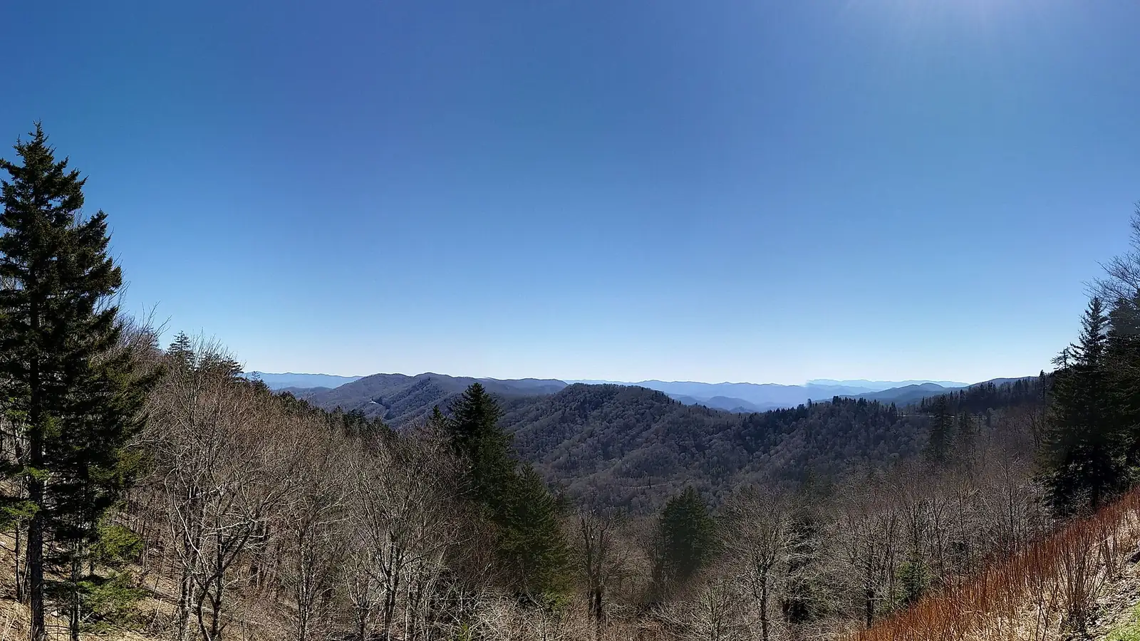 Great Smoky Mountains Hiking by Corridor and Elevation