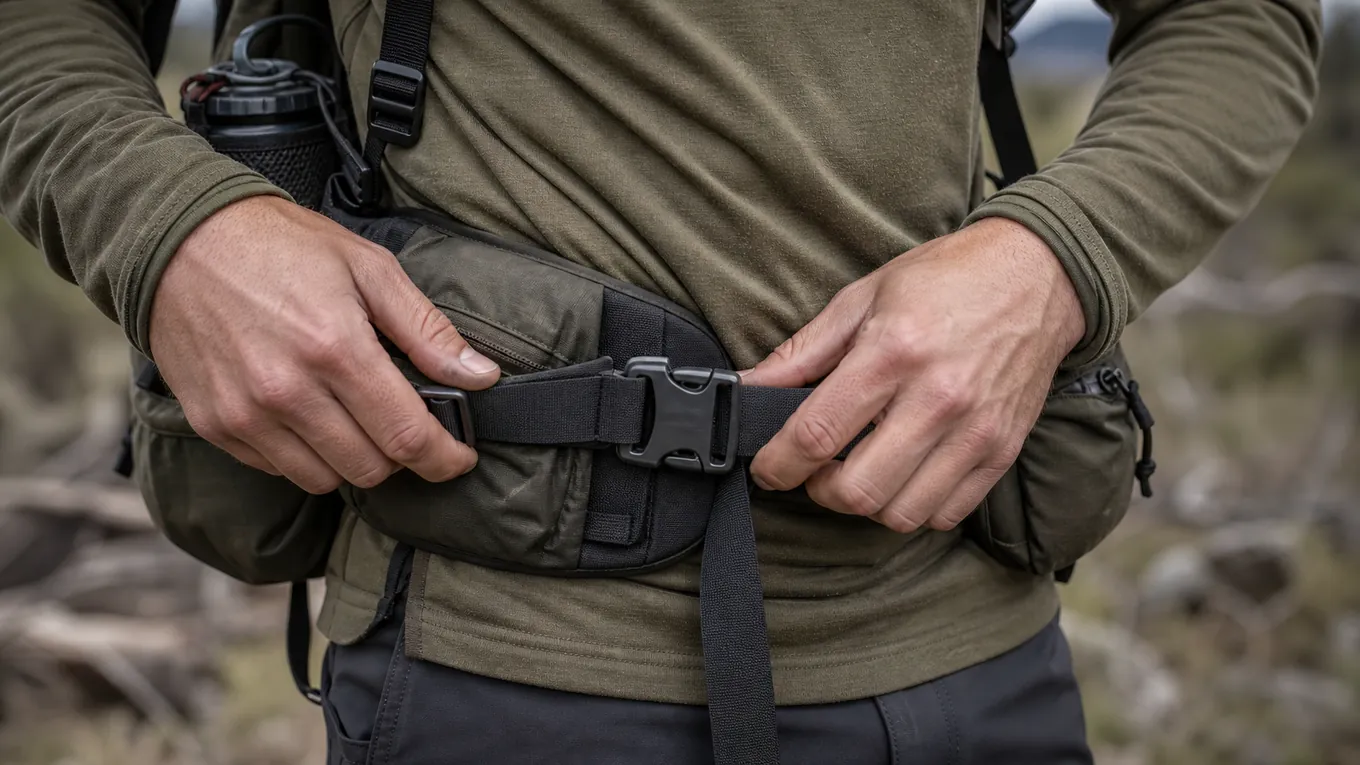 How Should a Backpack Fit When the Load Rides on Your Hips?