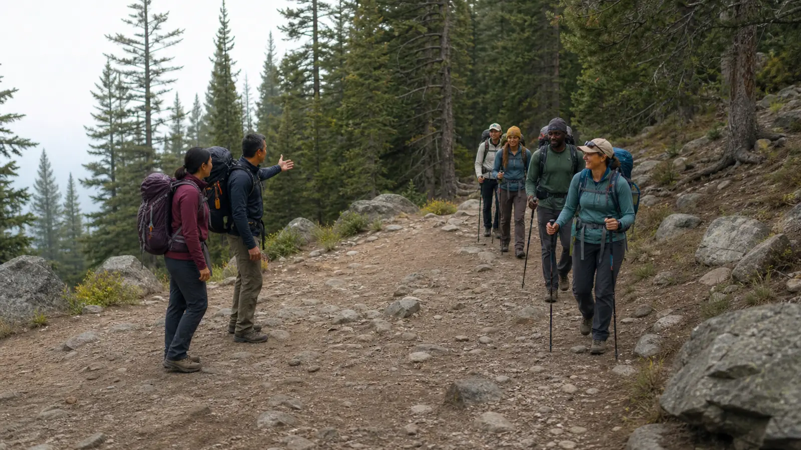What Is Good Trekking Etiquette on Trails, at Water, and in Camp?